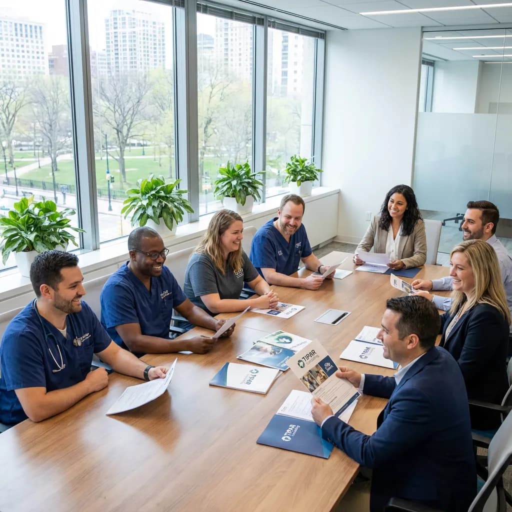 TIPAR-Team im Gespräch mit Partnerorganisationen